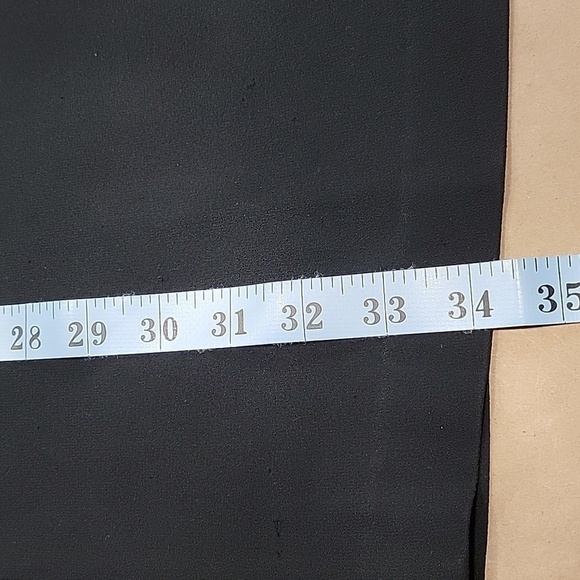 DKNY Size M Black Pointed Peter Pan Collar Shift Dress, Gently Used Condition - Picture 10 of 12